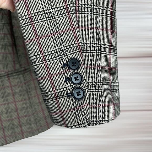 Max Mara Weekend Plaid Fitted Blazer - Picture 3 of 12